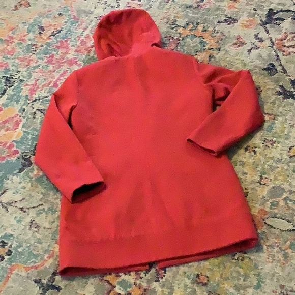 CARVE DESIGNS Red Festive Wool Blend Pea Coat M - Picture 11 of 11